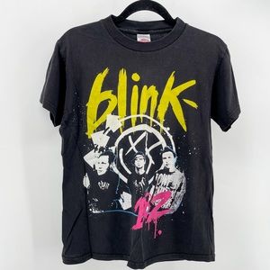 Blink-182 Summer 2009 Concert T-Shirt Black Cotton S